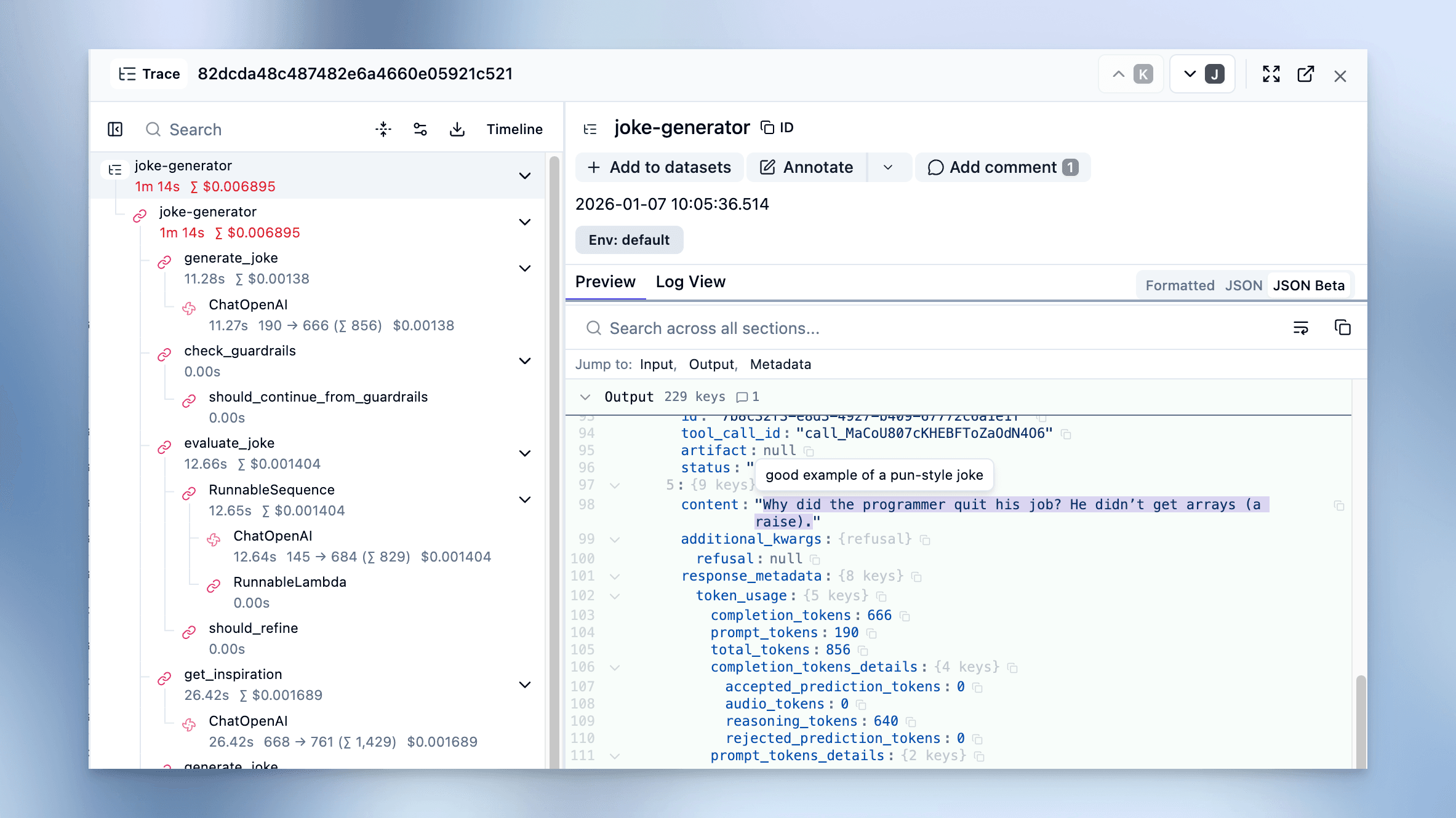 Inline Comments on Observation I/O